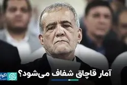 آمار قاچاق شفاف می‌شود؟