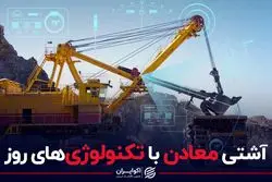 آشتی معادن با تکنولوژی‌های روز