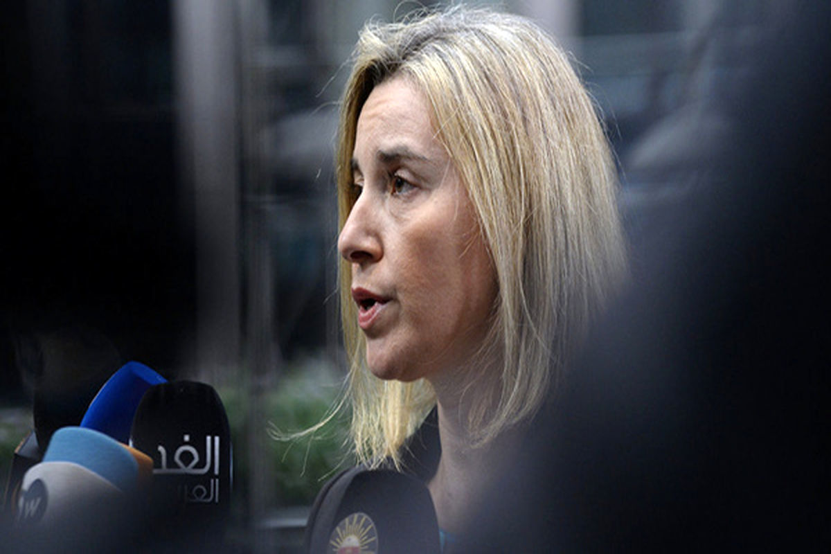 موگرینی: برجام، غلبه دیپلماسی بر تنش بود