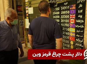 دلار پشت چراغ قرمز وین