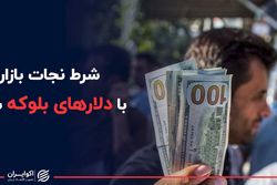 قیمت دلار پس از آزادی دلارهای بلوکه شده