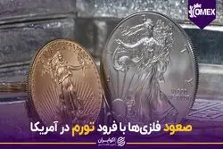 صعود فلزی‌ها با فرود تورم در آمریکا