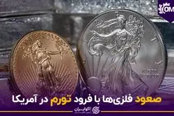 صعود فلزی‌ها با فرود تورم در آمریکا