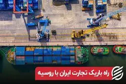 راه باریک تجارت ایران با روسیه