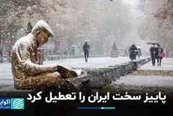 پاییز سخت ایران را تعطیل کرد