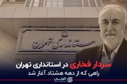 سردار فخاری در استانداری تهران