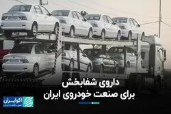 داروی شفابخش برای صنعت خودروی ایران