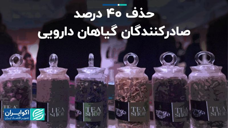 حذف 40 درصد صادرکنندگان گیاهان دارویی/ صادراتی که مرجوع می‌شود  