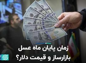 زمان پایان ماه عسل بازارساز و قیمت دلار؟