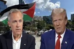 ترامپ: به رسمیت شناختن فلسطین از سوی کانادا، مانعی برای توافق تجاری است