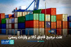 علت ترجیح قاچاق کالا بر واردات رسمی
