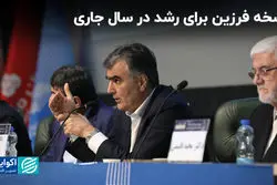 نسخه فرزین برای رشد در سال جاری