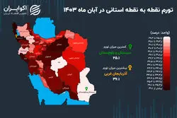 رکورد تورم آبان به نام 2 استان مرزی ثبت شد