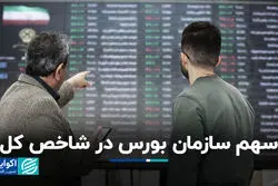 سهم سازمان بورس در شاخص کل