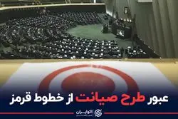 عبور طرح صیانت از خطوط قرمز