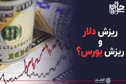 ریزش دلار و ریزش بورس؟
