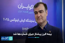 بیمه البرز پیشتاز جبران خسارت‌ها شد