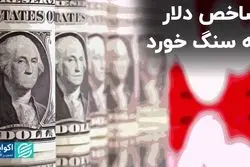 شاخص دلار به سنگ خورد