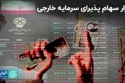 بازار سهام پذیرای سرمایه خارجی