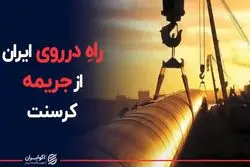 راه درروی ایران از جریمه کرسنت