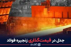 جدل در قیمت گذاری زنجیره فولاد