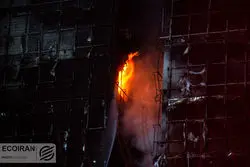 جزییات آتش سوزی درخیابان سمیه 