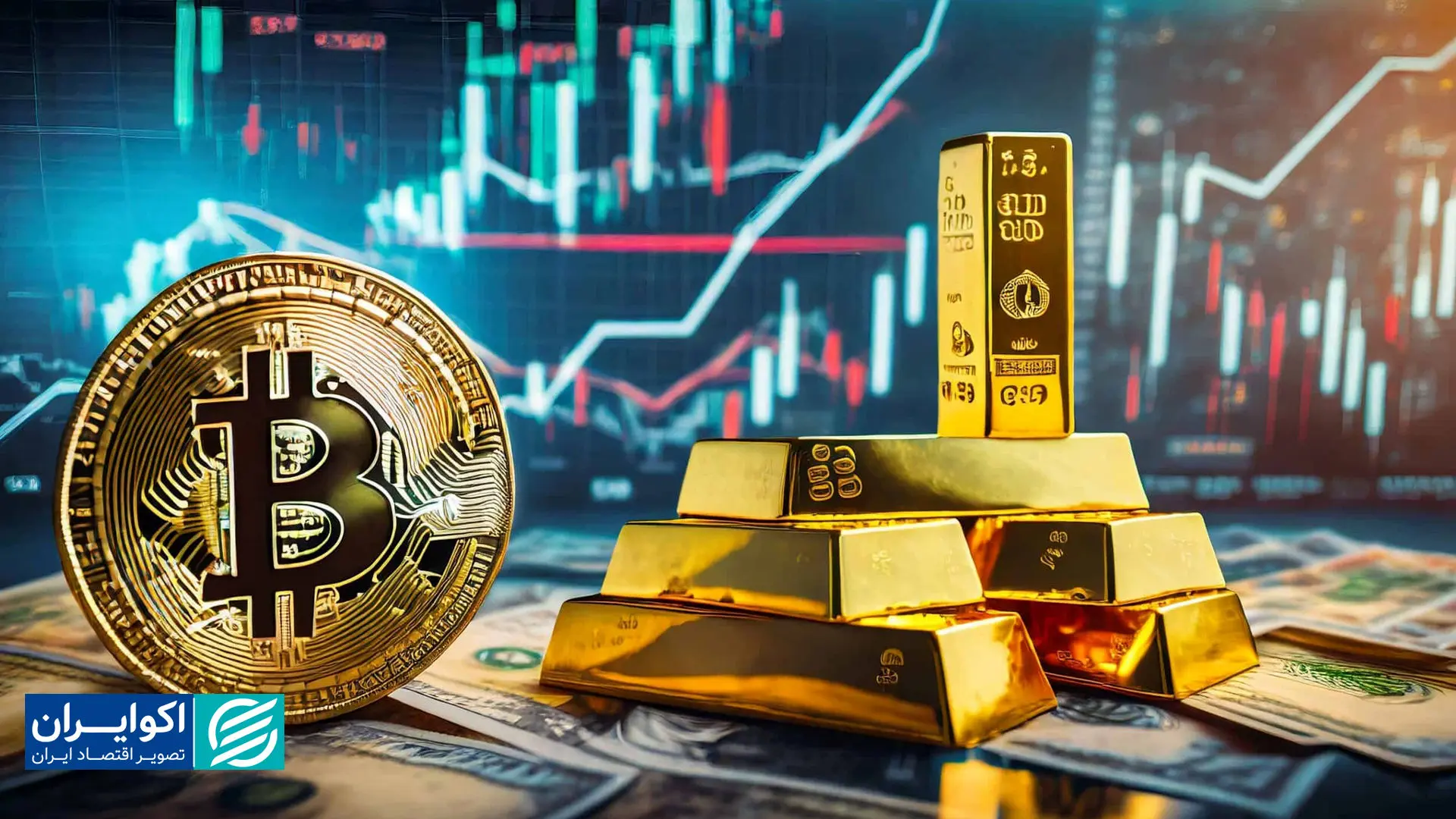 موج عدم‌قطعیت در بازار طلا، سهام و بیت‌کوین