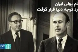  نظام پولی ایران مورد توجه دنیا قرار گرفت