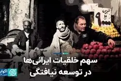 سهم خلقیات ایرانی‌ها در توسعه نیافتگی