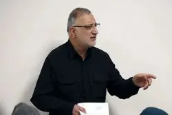 شهردار تهران در جمع عزاداران مراسم وداع در مصلی + عکس