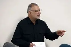 شهردار تهران در جمع عزاداران مراسم وداع در مصلی + عکس