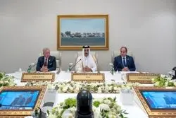 تماس تصویری رهبران خاورمیانه با سران فرانسه، انگلیس و کانادا