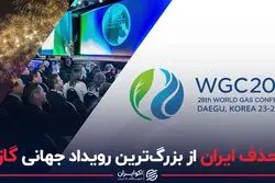 حذف ایران از بزرگ‌ترین رویداد جهانی گاز