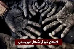 آخرین آمار از اشتغال غیر رسمی در بازار کار ایران