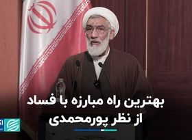 بهترین راه مبارزه با فساد از نظر پورمحمدی