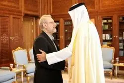 دوحه میزبال لاریجانی؛ گفت‌وگوهای دوجانبه و منطقه‌ای در دستور کار