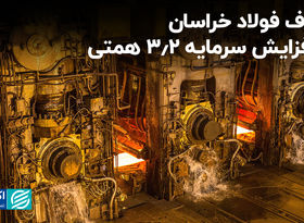 هدف فولاد خراسان از افزایش سرمایه ٣.٢ همتی