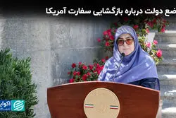 موضع دولت درباره بازگشایی سفارت آمریکا