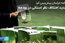 روزنامه خراسان پیش‌بینی کرد: تشدید اختلاف نظر استانی در بودجه