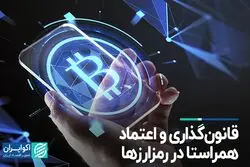 قانون‌گذاری و اعتماد، همراستا در رمزارزها