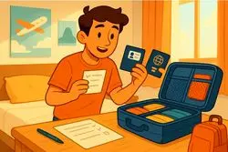 راهنمای جامع برای سفر اول با هواپیما!