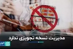 مدیریت نسخه تجویزی ندارد 