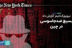 نیویورک‌تایمز از کارزار ضد جاسوسی در چین گزارش می‌دهد