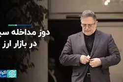 دوز مداخله سیف در بازار ارز