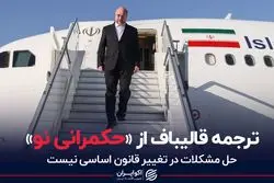 ترجمه قالیباف از «حکمرانی نو»