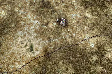 این دریاچه مازندران در آستانه خشک شدن کامل است + عکس