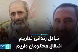 تبادل زندانی نداریم، انتقال محکومان داریم