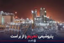 پتروشیمی تحریم را از حفظ است