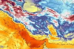 پیش‌بینی هواشناسی/ کاهش دما، باران و وزش باد شدید در راه شمال کشور