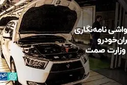 حواشی نامه‌نگاری ایران‌خودرو با وزارت صمت